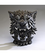 Edge Sculpture - Wolf Bust Timber