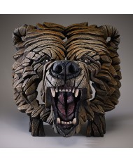 Edge Sculpture - Grizzly Bust