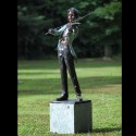 Bronzefiguren - Geigenspieler gross