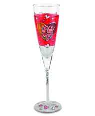 James Rizzi - Sektgläserset A Toast Of Love    NEU