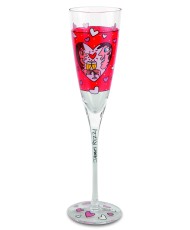 James Rizzi - Sektgläserset A Toast Of Love    NEU