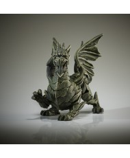 Edge Sculpture - Dragon green