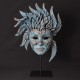 Edge Sculpture - Venetian Carnival Mask Teal NEU