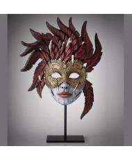 Edge Sculpture - Venetian Carnival Mask Masquerade  NEU