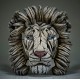 Edge Sculpture - Lion Bust White Lion NEU