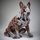 Edge Sculpture - Bull Terrier Red NEU
