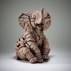 Baby Elephant - Edge Sculpture NEU