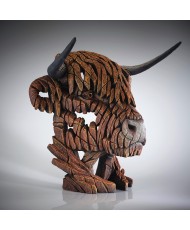 Edge Sculpture - Highland Cow Bust NEW