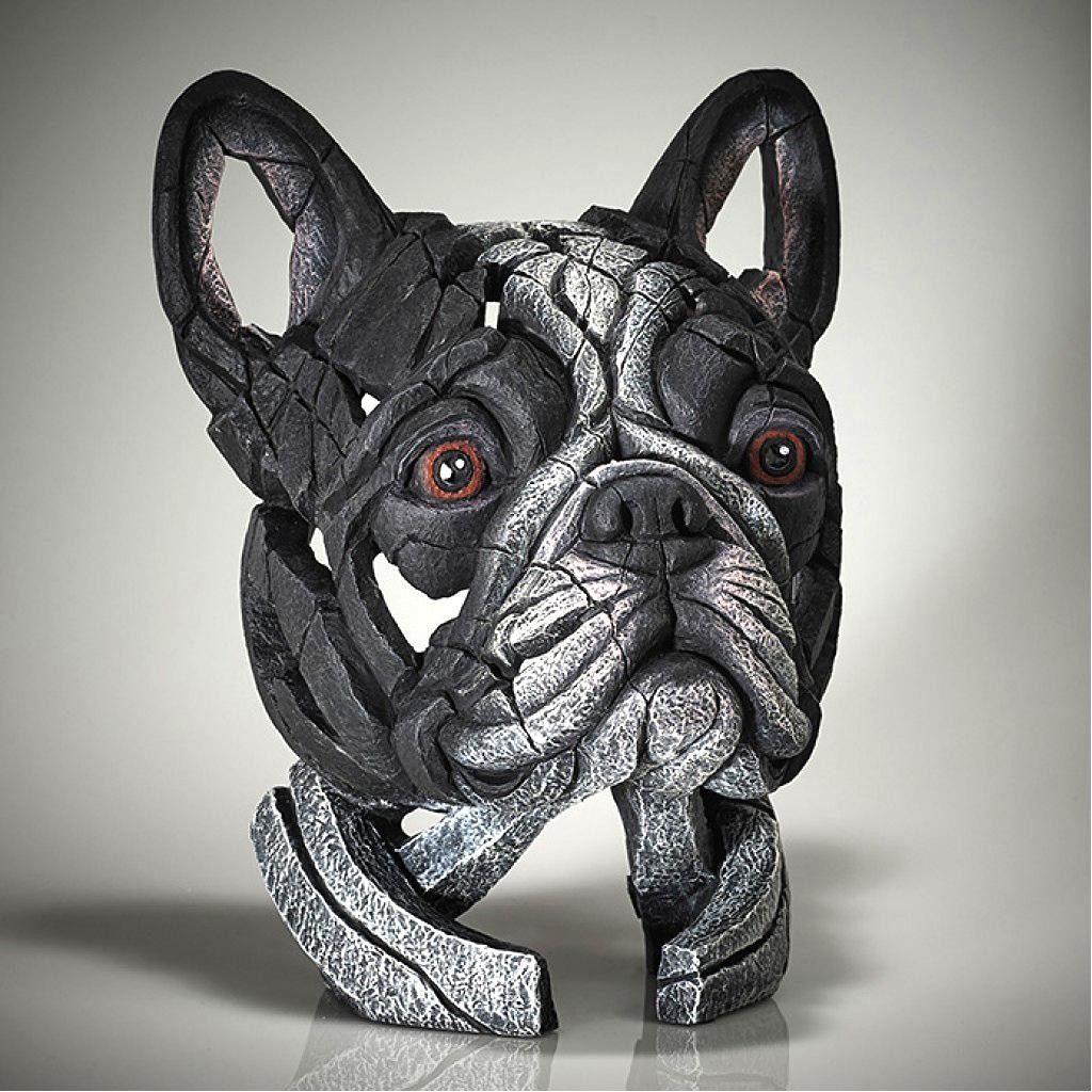 Edge Sculpture - French Bulldog Pied